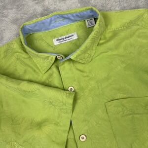 Tommy Bahama Coconut Point "Keep it Frondly" IslandZone Mens XL Lime Green